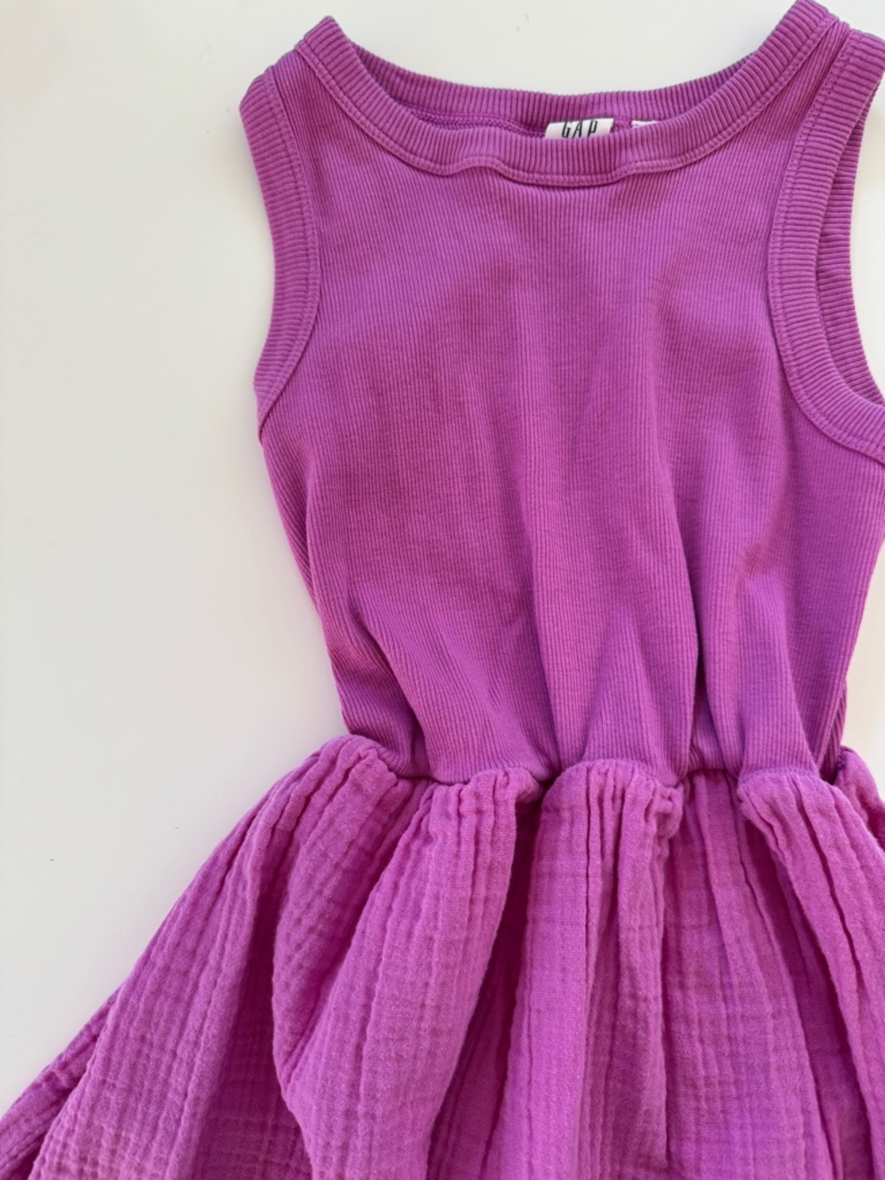 GAP Sleeveless Dress in Bright Magenta 🪩